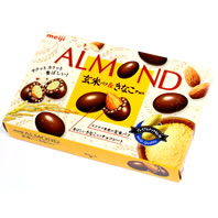 ALMOND(アーモンド) 玄米パフ&きなこチョコ