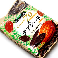 cacao70×チアシードチョコレート