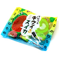 チロルチョコ パカッとキウイ&スイカ