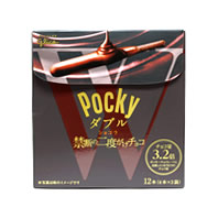 ポッキーダブルショコラ 禁断の二度がけチョコ