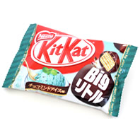 キットカットBigリトル チョコミントアイス味