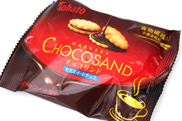 ハーベストチョコサンド セミスイートチョコ