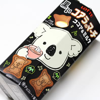 黒いコアラのマーチ ココア＆ミルクカロリー・価格詳細情報