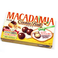 明治マカダミア クッキーボール