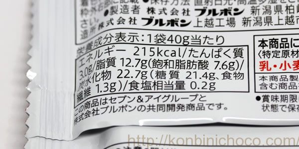 カロリー・詳細