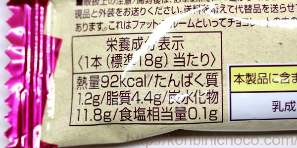 詳細・カロリー