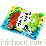 チロルチョコ パカッとキウイ＆スイカカロリー・価格詳細情報