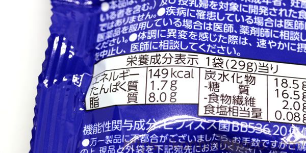カロリー・詳細