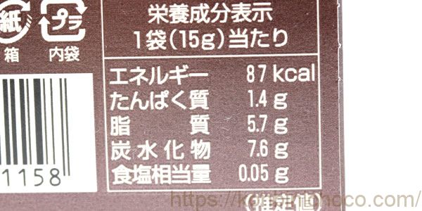カロリー・詳細