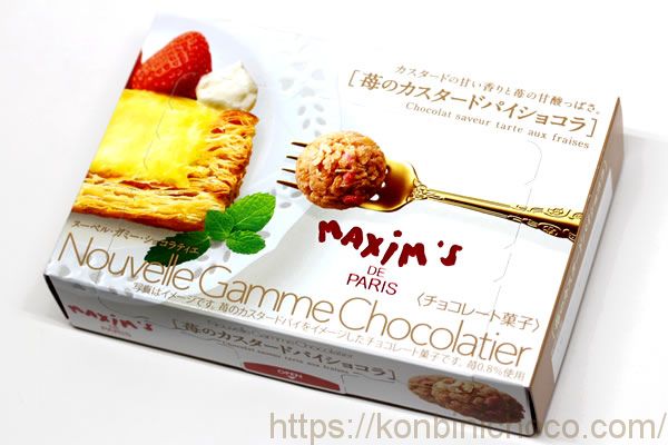三菱食品 マキシム・ド・パリ苺のカスタードパイショコラ