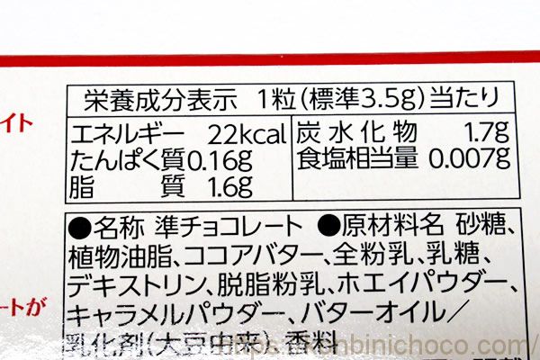 カロリー・詳細