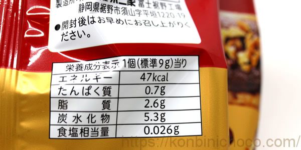 カロリー・詳細
