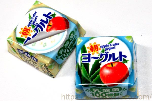 チロルチョコ朝ヨーグルト