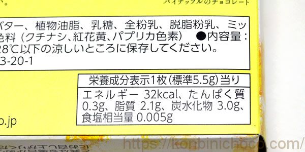 カロリー・詳細