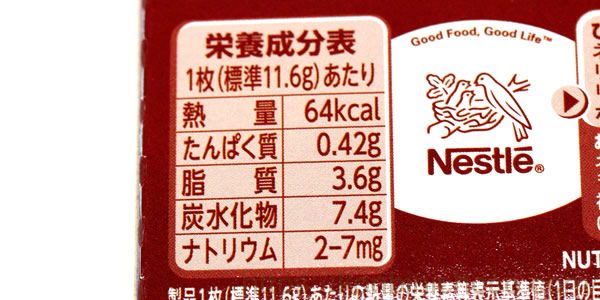 カロリー・詳細