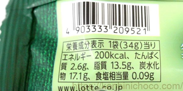 カロリー・詳細